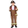 Dress Up America Fireman Costume for Toddlers - Role Play Firefighter Costume - 3 of 4