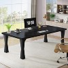 Tribesigns Executive Desk, Large Office Desk, Modern Computer Desk Conference Table Meeting Room Table - 4 of 4
