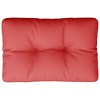 vidaXL Pallet Cushion Red 23.6"x15.7"x4.7" Fabric - 2 of 4