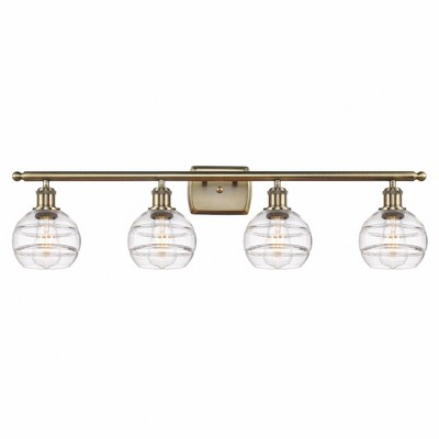 Rochester - 4 Light Bath Vanity In Industrial Style-8.88 Inches Tall and 35.88 Inches Wide