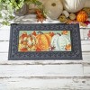 Evergreen Painted Fall Pumpkins Sassafras Indoor Outdoor Switch Doormat 1'10"x22" - 2 of 4