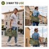 Unique Bargains Expandable Multi-Compartment Duffel Bag for 3-5 Day Trips - 2 of 4