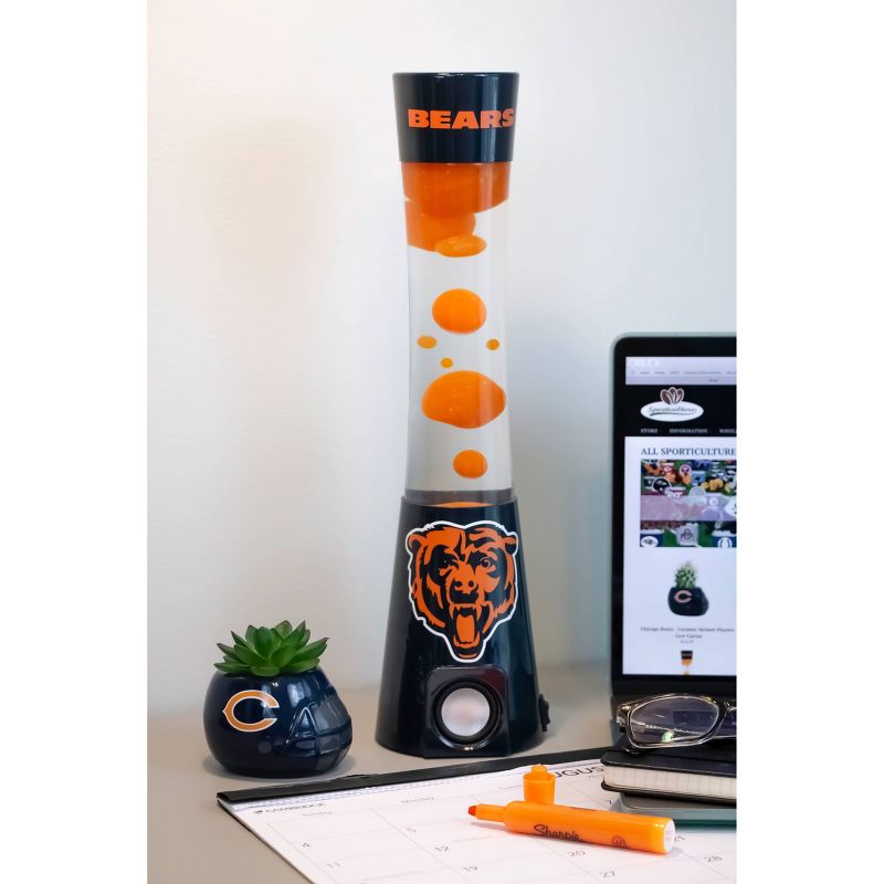 NFL Chicago Bears Magma Lamp Speaker, 2 of 4