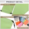 Unique Bargains Portable Drawstring Eyeglass Storage Bags 8 Pcs 7" x 3.5" - 3 of 4