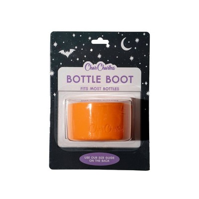 CharCharms Halloween Water Bottle Boot Pink/Orange