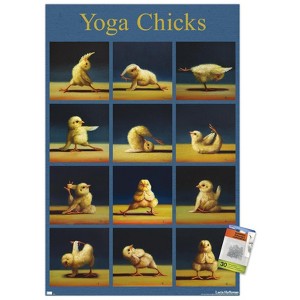 Trends International Lucia Heffernan Art - Yoga Chicks Unframed Wall Poster Prints - 1 of 4