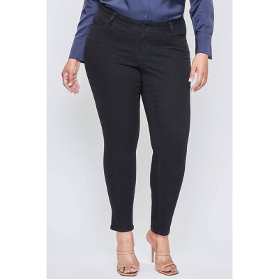 Women's Wannabettabutt Mid-rise Skinny Jeans -plus - YMI