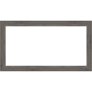 Amanti Art Regis Barnwood Gray Narrow Framed Magnetic Dry Erase Board - 1 of 4