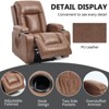 KTMBDW Single Motor Electric Power Lift Recliner Chair Sofa for Elderly, Infinite Position, Cup Holders and USB Ports - 3 of 4