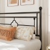 Allewie Metal Platform Bed Frame with Victorian Vintage Headboard and Footboard/Mattress Foundation/Under Bed Storage/No Box Spring Needed/Noise-Free/Easy Assembly - 4 of 4