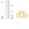 10k Yellow Gold 12.7mm Openwork Love Birds Filigree Ring - 4 of 4