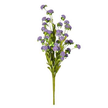 Vickerman Everyday Artificial Lavender Wistera Bush 19 Long -  Sophisticated Faux Flowers with Lifelike Appearance for Indoor Use - Add  Charm to Your