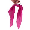 Unique Bargains Fashion Solid Triangle Ribbon Hair Elastic Band 1 Pc - 4 of 4