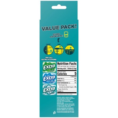 Extra Polar Ice Sugar-Free Gum Value Pack - 120ct_7