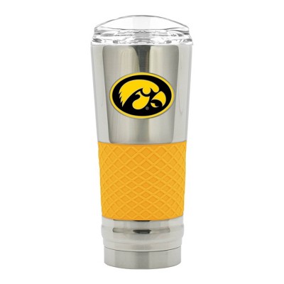 NCAA Iowa Hawkeyes 24oz Chrome Draft Tumbler