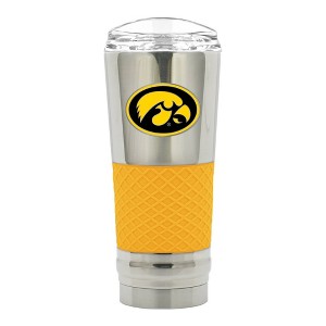 NCAA Iowa Hawkeyes 24oz Chrome Draft Tumbler - 1 of 3
