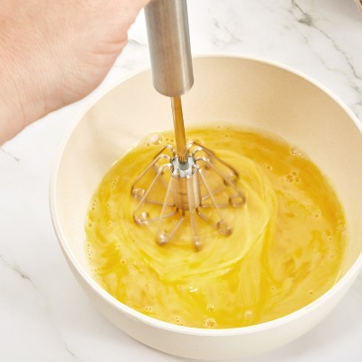 14-inch Silver Stainless Steel Balloon Whisk with Ergonomic Handle
