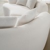 107" Teddy Curved Modular 4-Seater Sectional Sofa - 4 of 4