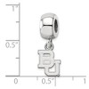 Black Bow Jewelry Sterling Silver Baylor Bears NCAA Bead Charm - 4 of 4
