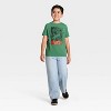 Boys' Short Sleeve Dino Party Graphic T-Shirt - Cat & Jack™ Green - 4 of 4