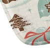 Heather Dutton Gingerbread Village Cream Memory Foam Bath Rug - Deny Designs: Abstract Microfiber, Machine Washable - image 3 of 3