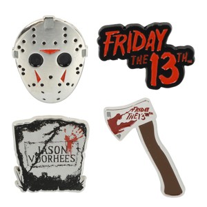 Friday the 13th Jason Voorhees Lapel Pins (Set of 4) - 1 of 4