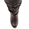 Journee Collection Womens Late Wide Width and Wide Width Wide Calf Stacked Heel Mid Calf Boots - 4 of 4