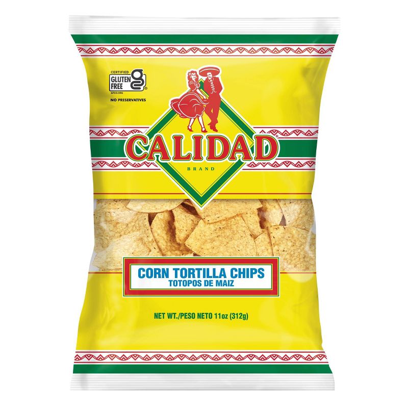 Calidad Yellow Corn Tortilla Chips - 11oz, 1 of 6