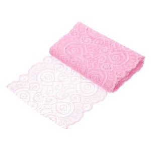 Unique Bargains Floral Pattern Gift Wrapping DIY Crafts Lace Ribbon - 1 of 4