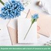 Unique Bargains Wedding DIY Craft Decorations Artificial Flower Stamen Kit 144 Pcs - 4 of 4