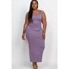 Slickblue Plus Size Solid Maxi Dress for Women, Sleeveless Stretch Jersey Knit, Casual Fit, 14 Colors Options, Size 1XL-3XL - 2 of 4