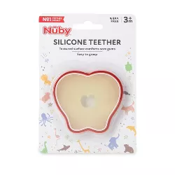Nuby Silicone Fruit Teether - Apple