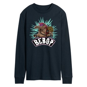 Men's - Teenage Mutant Ninja Turtles Mutant Mayhem - Bebop Long Sleeve Graphic T-Shirt - 1 of 3