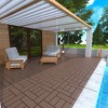 Dolonm ZZ Style 12" Interlocking Deck Tiles, 44-Pack DIY Patio Floor Tiles for Poolside, Porch, Balcony - 4 of 4