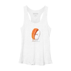 Women's Design By Humans Sushi Hug By andremullerdko Racerback Tank Top - 1 of 3
