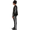 HalloweenCostumes.com Adult Michael Jackson Moonwalk Costume | Men's King of Pop Billie Jean Outfit - Black Jacket,  Hat, 1 White Glove - 2 of 4