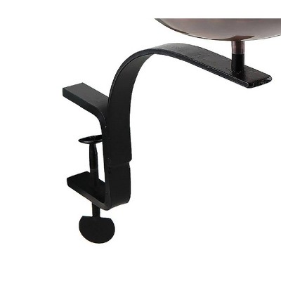 15.7" Copper Heart Shaped Birdbath with Iron Rail Mount