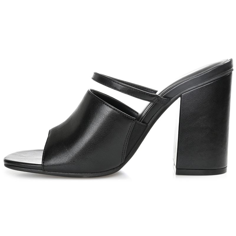 Journee Collection Womens Heiddy Tru Comfort Foam Open Square Toe Block Heel Sandals, 3 of 11