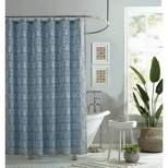 Talca Shower Curtain Blue - Jessica Simpson
