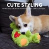 Pups- Dog Toys - Puppy Soothing Heartbeat Warm Bear Comfort Dog Sleep Aid Plush Toy - Pacifier Buddy - Green - 2 of 4