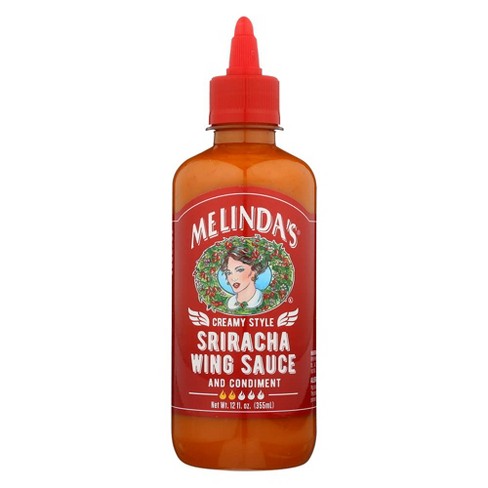 Melinda’s Wing Sauce Cream Sriracha - Case Of 6 - 12 Oz : Target