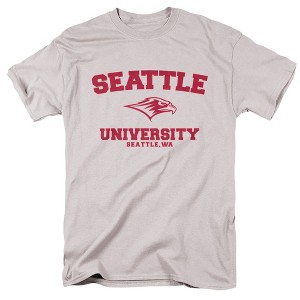 Men's Seattle University Official Circle Logo T-Shirt Circle Logo - 1 of 4