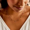 Pure Collection by Ross-Simons 2.70 ct. t.w. Multi-Gemstone Station Necklace in 14kt Yellow Gold Size 18 - 4 of 4
