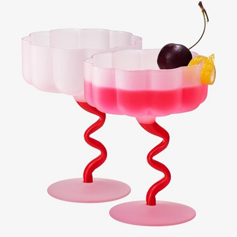 1pc Square Goblet Cocktail Glass Special Mix Glass Irregular Glasses  Special Drink Glasses Creative Bar Restaurant Drinkware