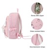 Kawaii Backpack for Girls School Bookbag Cute Anime Backpacks with Pins and Pendant - 4 of 4