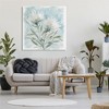 Stupell Industries Abstract Watercolor Florals White Petals Blue Sky, 36" x 36" - 2 of 4