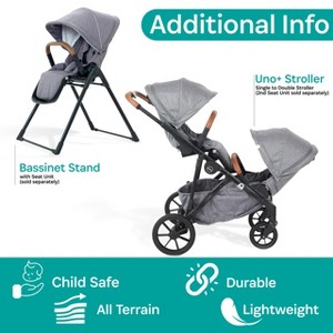 Uno+ Seat - Pearl Grey - 1 of 4