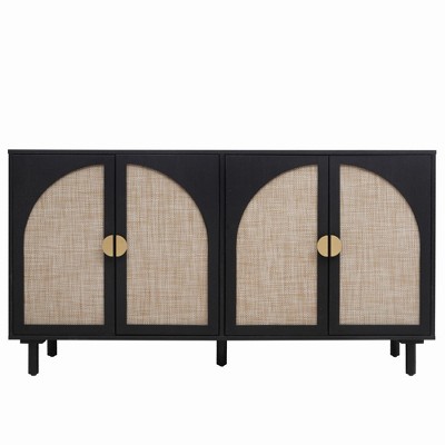 Bella Depot 58.86''W 4 Door Cabinet