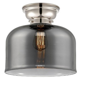 Bell - 1 Light Flush Mount In Industrial Style-9.4 Inches Tall and 12 Inches Wide - 1 of 1