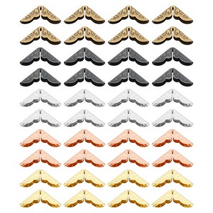 Unique Bargains Anti-corrosion Scrapbook Photo Album Mounting Metal Book Corners 0.55" 150 Pcs - 1 of 4